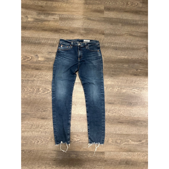 Women's Adriano Goldschmied AG Farrah skinny Jeans, Denim, 32R, Blue - Picture 1 of 8